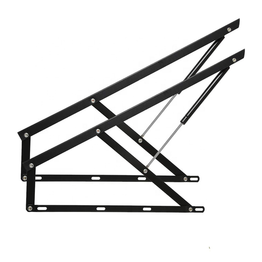 RUIBE Good Quality Iron Furniture Hydraulic Metal Iron Wall Gas Lift Up Bed Mechanism for Bed