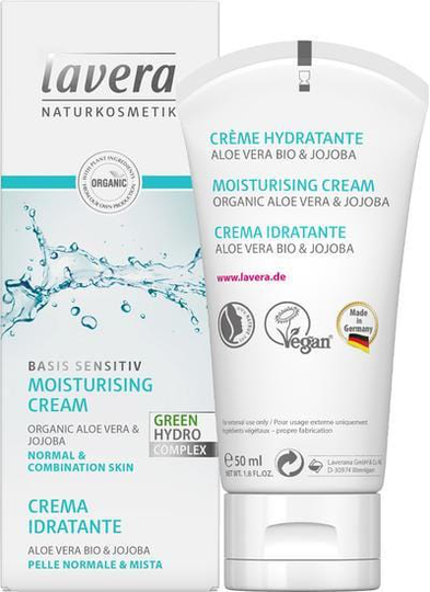 Lavera Moisturising Cream, 50ml