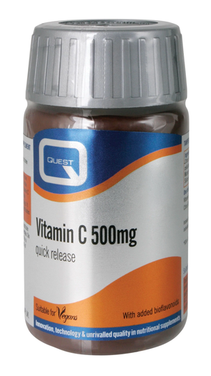Quest Vitamin C, 500mg, 60 Tablets