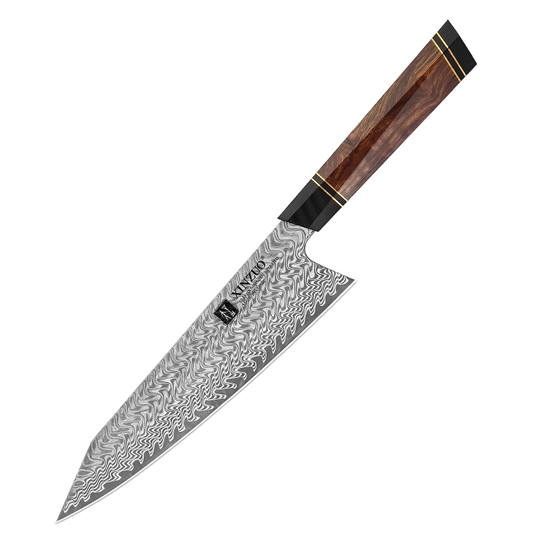 Premium 67 Layers Damascus Steel kitchen chef Knife with desert iron wood handle