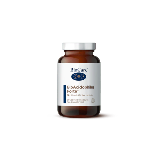 BioCare Bio-Acidophilus Forte, 30 VCapsules