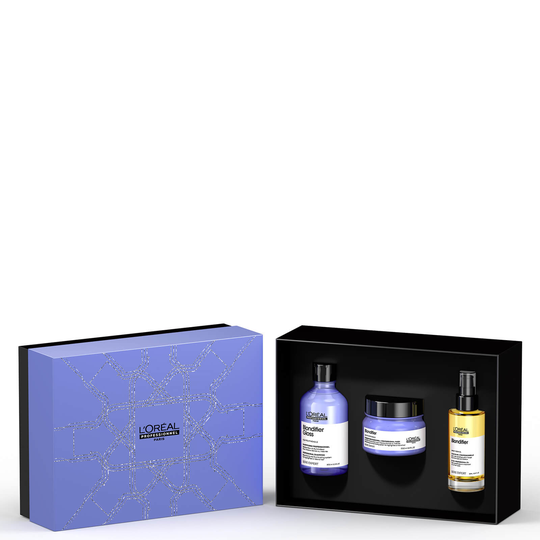 L'Oréal Professionnel Serie Expert Blondifier Cool Trio (Worth £52.50)
