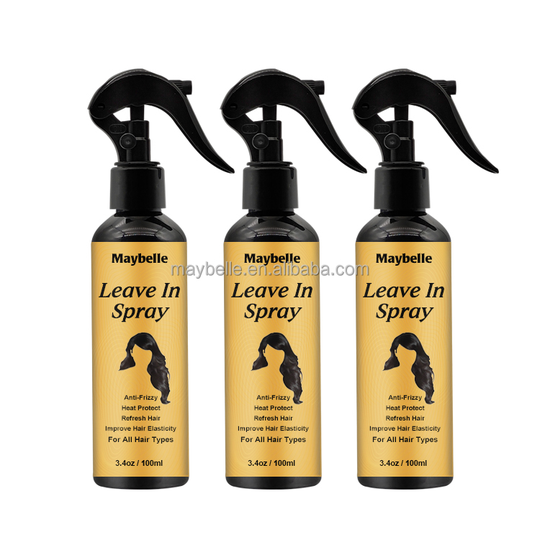 Private Label Silky Perfume Hydrated Detangle Anti Frizz Hair Conditioner Spray Keratin Hair Spray For Natural Hair