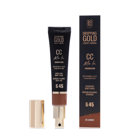 Dripping Gold CC Cream SPF 52g (Various Shades) - Amber