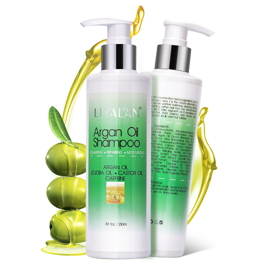 Wholesale Natural Hair Care Organic Sulfate Free Nourish Anti-Dandruff Treatment Argan Oil Hair Shampoo