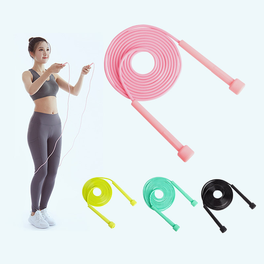 Anti-slip Handle Racing Skiping Rope Adjustable PVC Jump Rope