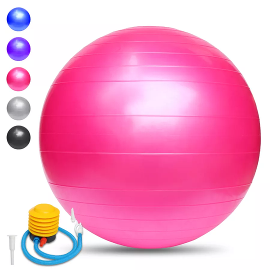 Ship from US 65cm Eco-friendly OEM custom printed fitness plates yoga ball gym ball