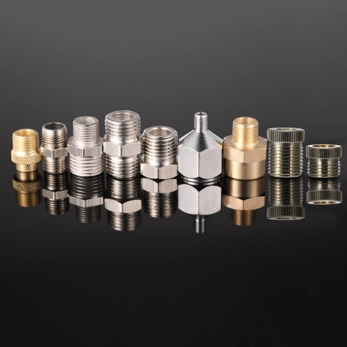 9pcs Universal Professional Airbrush Adaptor Kit Fitting Connector Set for Compressor and Airbrush Hose Air Brush Accessories Tool