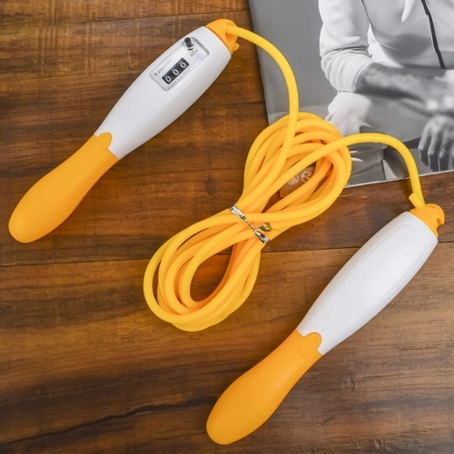 Jump Skipping Rope Cable Adjustable Counting Jump Rope Fitness Exercise Training Gym Sports 3 Meters for Kids Adults