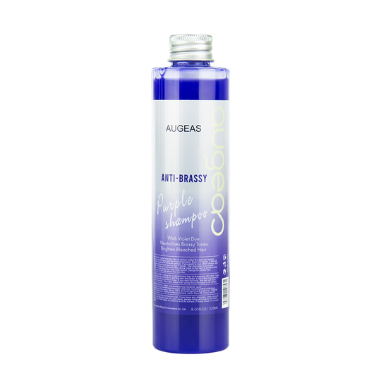 200ML no yellow custom purple shampoo OEM private label manufacturer repair color damaged hair shiny silver hair shampoo