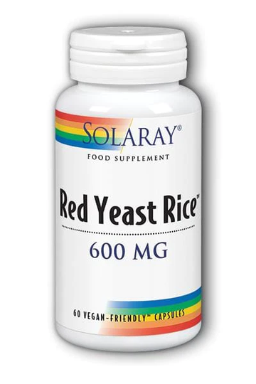 Solaray Red Yeast Rice, 600mg, 60 VCapsules