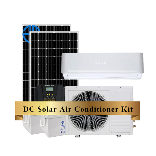48V DC Solar Air Conditioner For Home Solar Powered Air Conditioner Full DC Volt Inverter Minisplit 1 Ton 1.5Hp