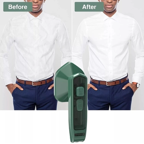 Garment Steamer Portable Handheld Fabric Steamer Fast Heat-up Electric Iron Powerful Steam Ironing Machine for Home and Travel Use