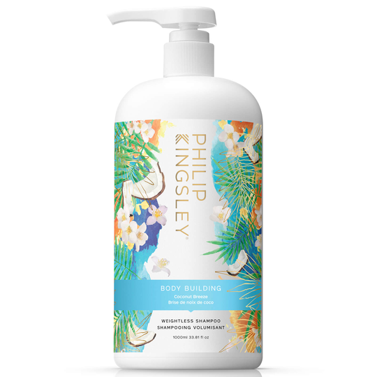 Philip Kingsley Coconut Breeze Body Building Weightless Shampoo 1000ml (Worth £67.00)