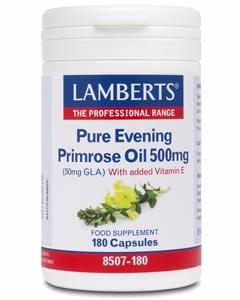 Lamberts Pure Evening Primrose Oil, 500mg, 180Caps