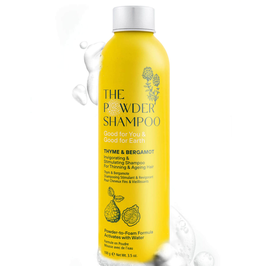 The Powder Shampoo Invigorating & Stimulating Shampoo 100g (Thyme & Bergamot)