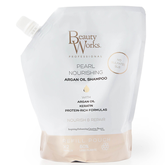 Beauty Works Pearl Nourishing SF Shampoo Refill Pouch 500ml