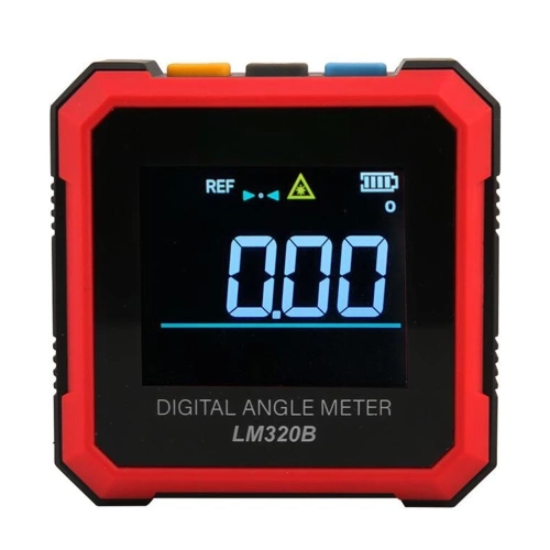 Digital Level Angle Gauge Angle Finder Protractor Inclinometer Level Box Aluminum Framework with Positioning Scanning Magnet Rotatable Backlit Display REF ABS Mode Auto-off for Carpentry Building Automation