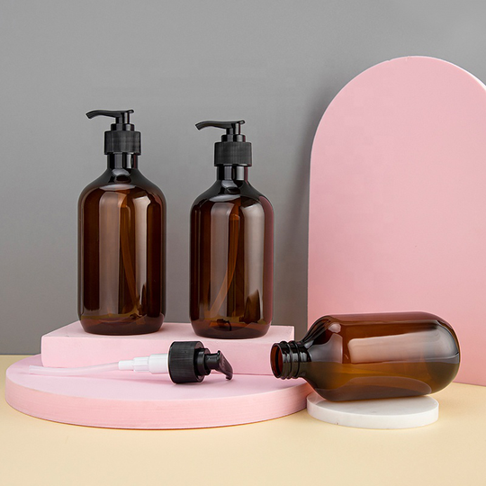 Eco Friendly Empty Plastic Bottles Airless Vacuum Pump Cosmetic 300Ml 400ML 500ML Hotel Unique Shampoo Bottle