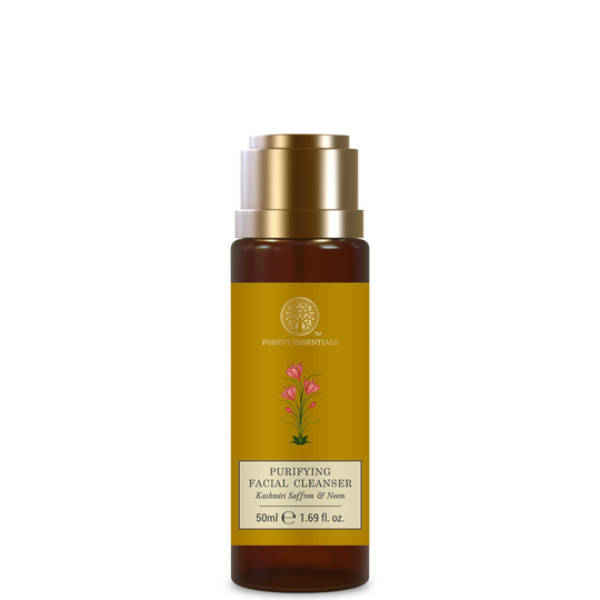 Forest Essentials Purifying Facial Cleanser Kashmiri Saffron and Neem (Various Sizes) - 50ml