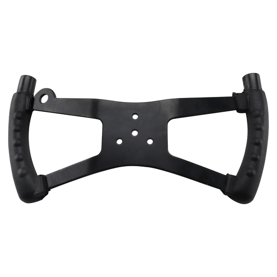 MotorFansClub 300mm Go Kart Steering Wheel Strong Iron Butterfly Shape Steering Wheel Fit For Riding Go Kart Cart