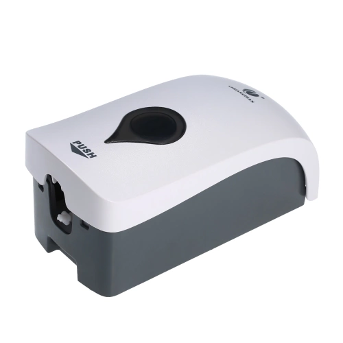 1000ml Wall Mounted Soap Dispenser Shower Gel Liquid Shampoo Dispenser Holder for Business Public Places--White