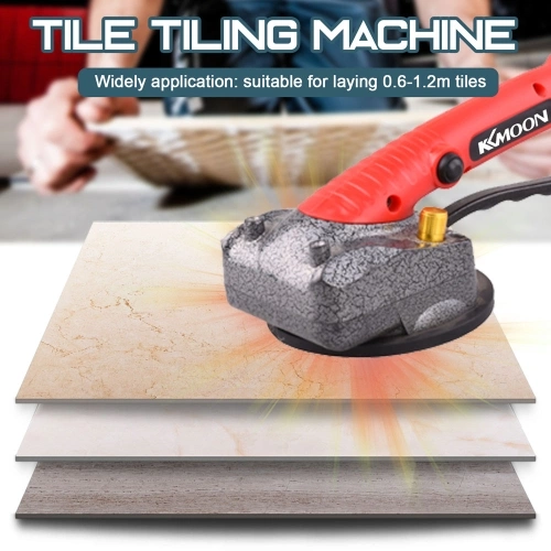 10-150Hz Tile Tiling Machine Wall Floor Tiles Laying Vibrating Tool with 100*100mm Suction Cup