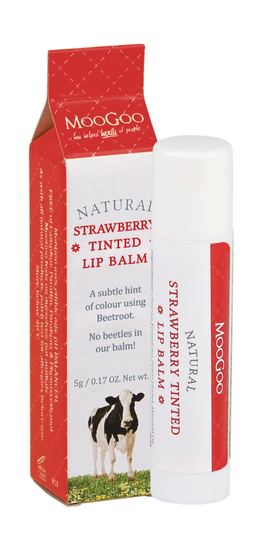 MooGoo Strawberry Tinted Lip, 5gr