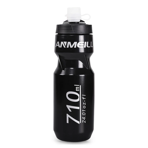 610ml Portable Mountain Bike Water Bottle BPA Free & Leak proof Safe Sport Drinking Kettle Fitness Squeeze Cycling Water Jug
