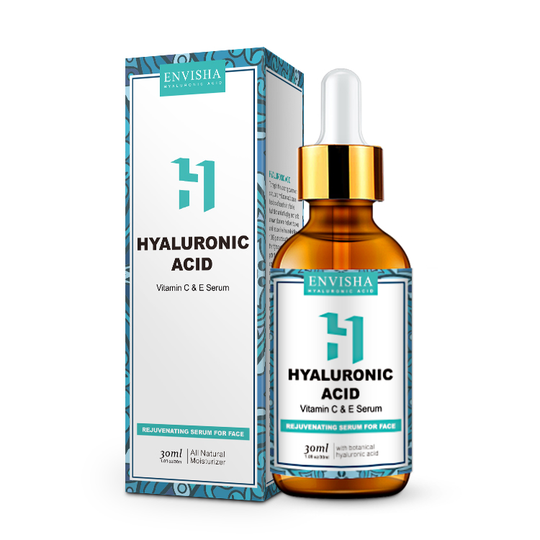 Hyaluronic Acid Vitamin E Serum Private Label Skin Care Anti-aging Organic Pure Liquid Female OEM ODM Private Label Regular Size