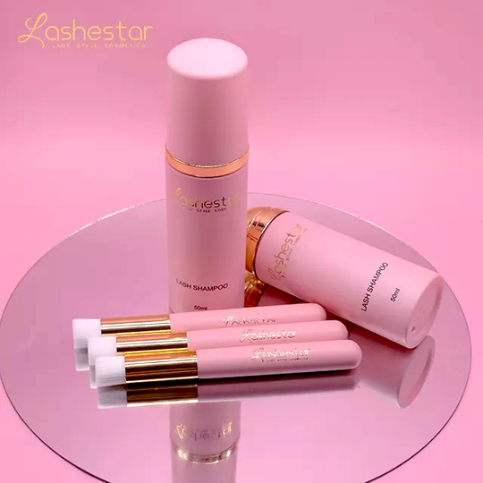 Natural cruelty free oil free gentle cleansing eyelash foam lash shampoo cleanser private label for individual lashshampo