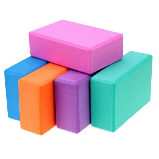 Hot Selling Yoga Block Supportive Latex-free Eva Foam Soft Non-slip Surface For General Fitness Pilates Stretching