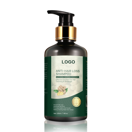 Wholesale Natural Deep Cleansing Ginger Shampoo Hair Loss Anti-Dandruff Nourishing Ginger Hair Shampoo