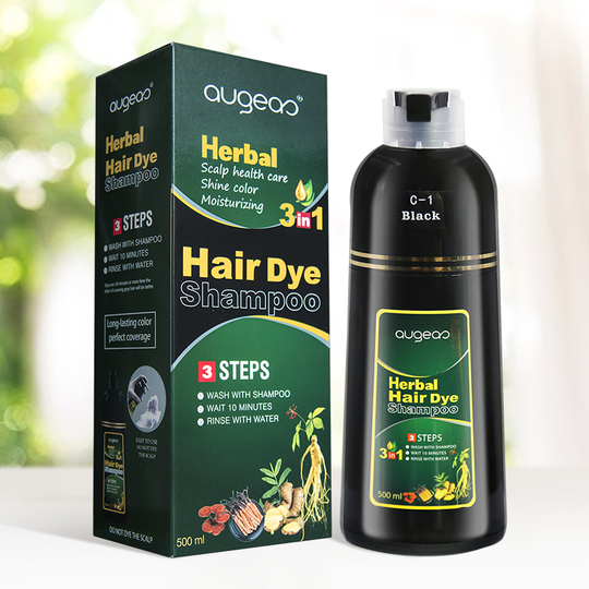 Thailand hotsale instant dye shampoo OEM brands manufacturer ammonia free ginseng fast black best hair dye shampoo