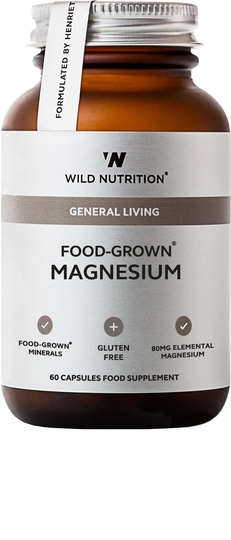Wild Nutrition Ltd Food-Grown Magnesium, 60 VCapsules