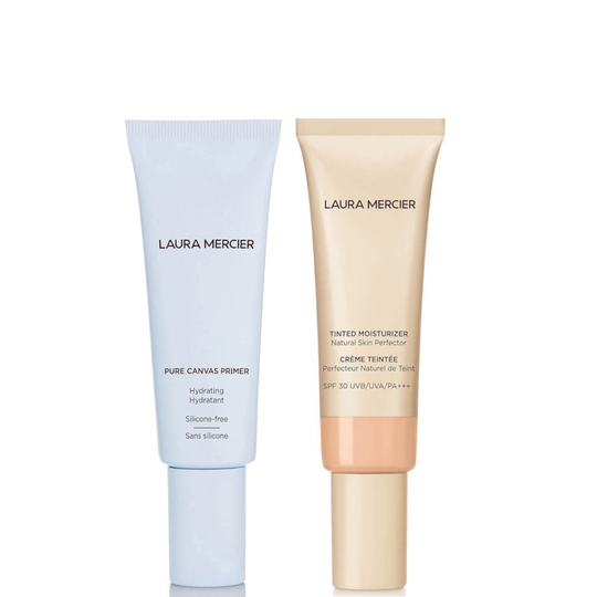 Laura Mercier Pure Canvas Hydrating Primer Bundle (Various Shades) - Petal