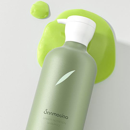Natural Moisturizing Gentle Cleaning Ginger Eco Friendly Refreshing Oil Control Shampoo Hair Scalp