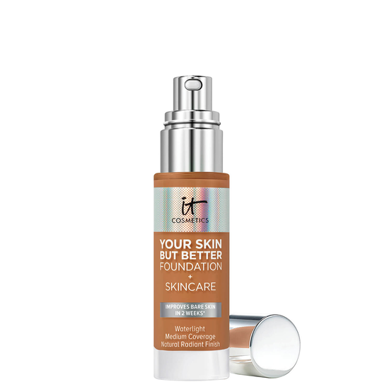 IT Cosmetics Your Skin But Better Foundation and Skincare 30ml (Various Shades) - 44 Tan Warm