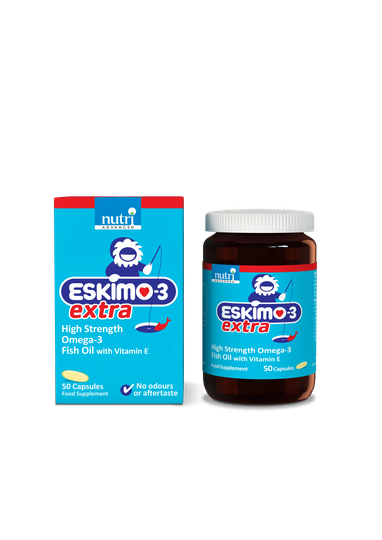 Eskimo® Extra - High Strength Omega-3 Fish Oil, 50 Capsules