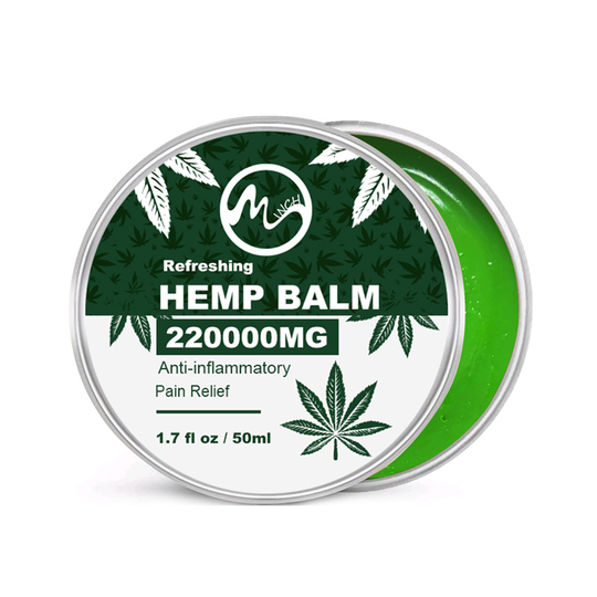 Minch Skincare Hemp Pain Relief Rich In Vitamin E Back Joint Head Body Anti-inflammatory Hemp Balm