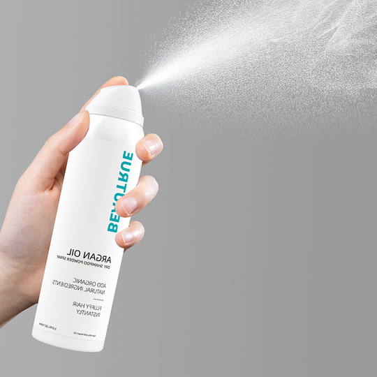 Private label travel size customized dry shampoo spray for women and men with oily hair china dry shampoo spray