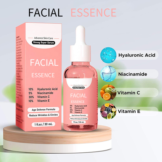 Top sponsor listing Facial Serums OEM hyaluronic acid vitamin e Facial serum private label Vitamin C Serum