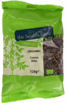 The Health Store Organic Cacao Nibs, 125gr