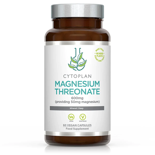 Cytoplan Magnesium Threonate 50mg, 60 Capsules