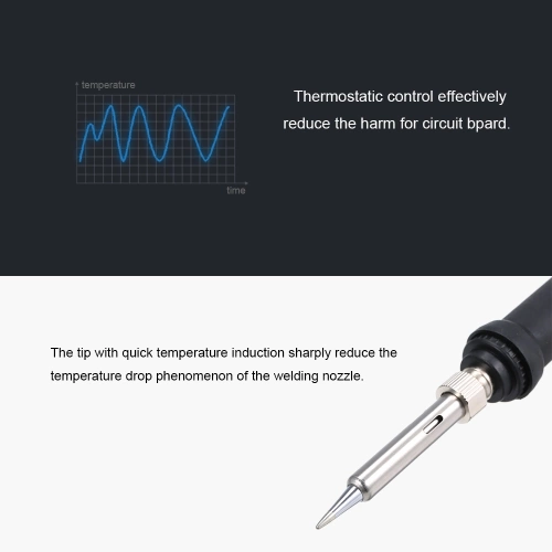 PX-988 Digital Soldering Iron Backlight LCD Digital Thermostat Lead-free Electric Soldering Station EU Plug