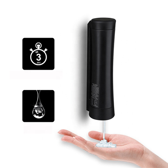 3 Seconds Replaced Magic Bathroom Hotel ABS Plastic Squeezed Mounted Liquid Soap Dispensers for Hand Wash Shampoo Shower Gel