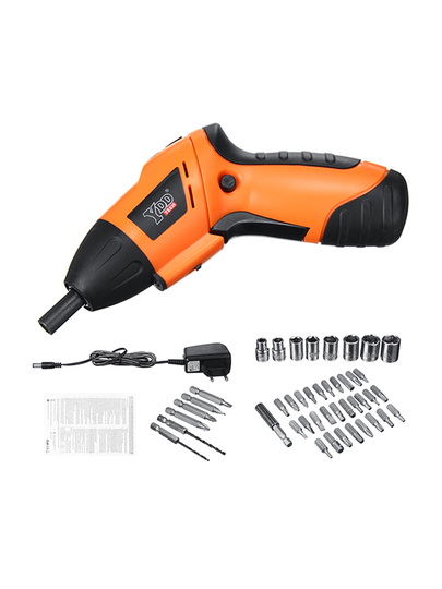 45in1 Cordless Electric Screwdriver Mini Power Screw Driver Rechargeable DIY Driver Bit Tool Set