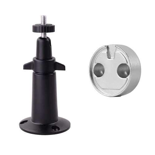 1*Metal Indoor Outdoor Adjustable Mount Wall Table Ceiling Security Bracket for Arlo/Arlo Pro Camera+ 1*Nest Cam Camera Mount Adapters for Camera Security Kit