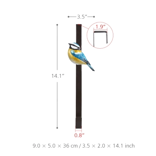 Blue Head Bird Door Hook Iron Hanger over the Door Iron Hook for Door Hanger Hook Organizer Rack