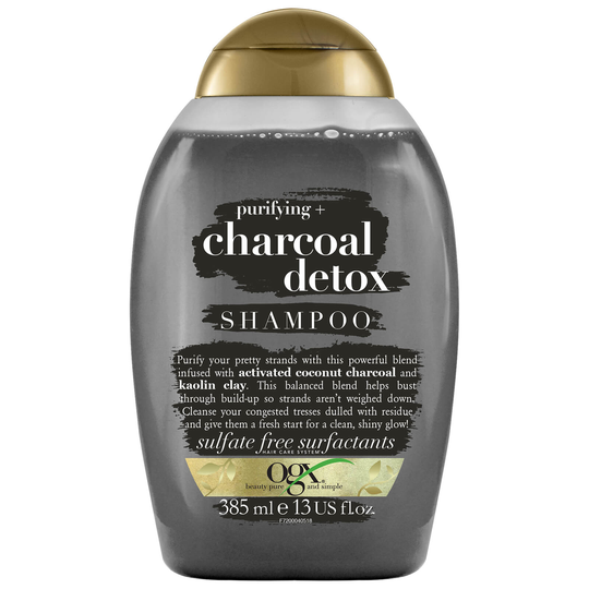 OGX Purifying+ Charcoal Detox Shampoo 385ml
